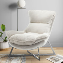 Lounge White Armchairs Accent Chairs You ll Love Wayfair